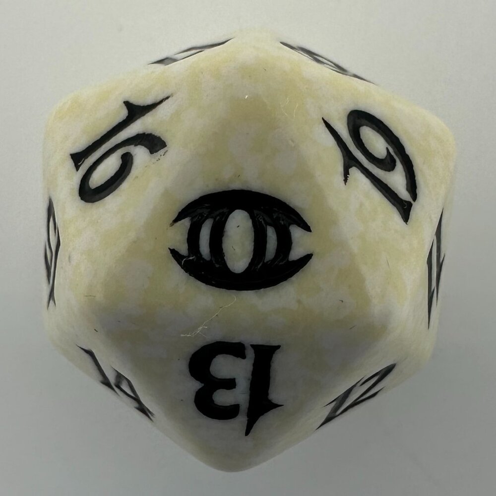 Magic The Gathering Future Sight White D20 Spindown Die